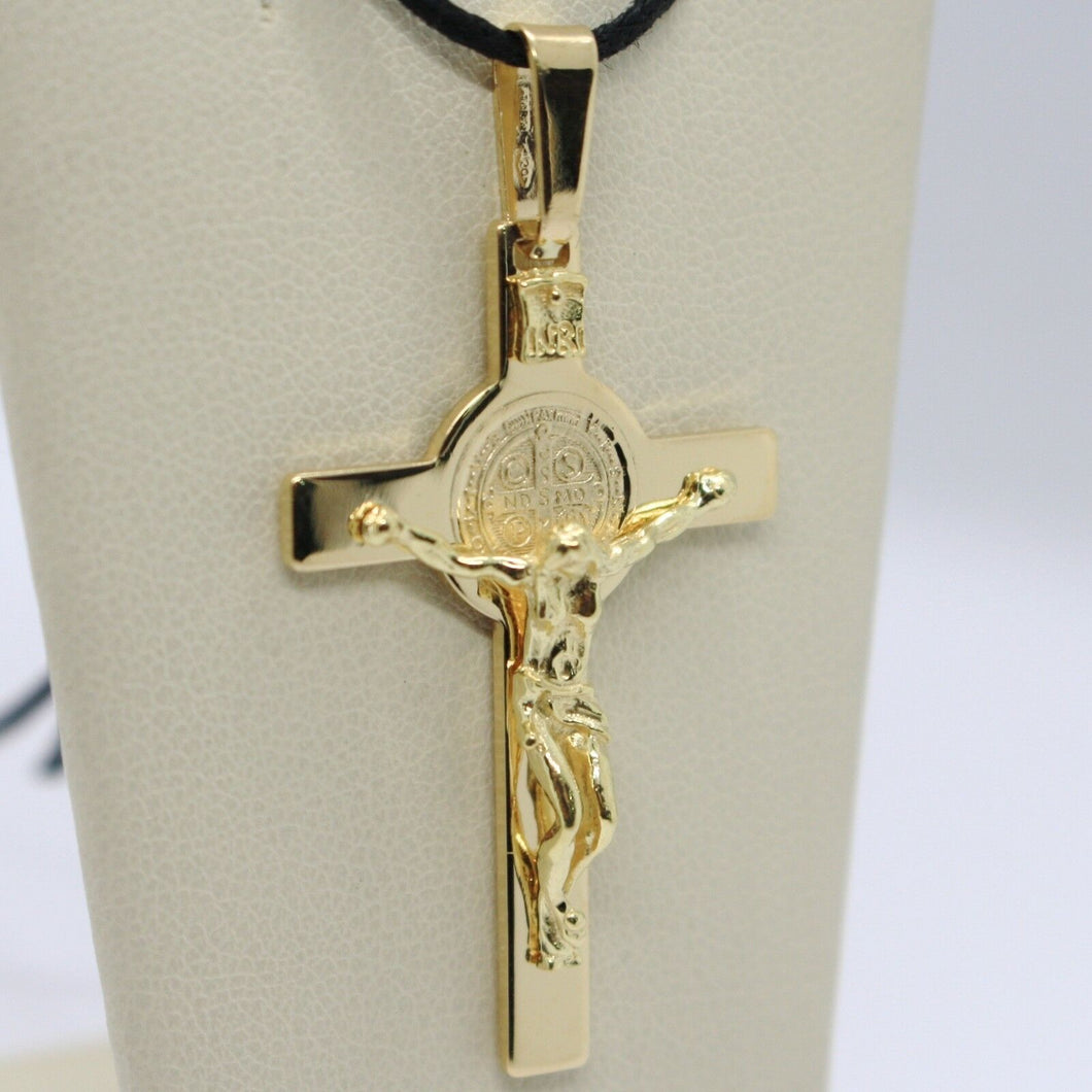 10K Solid White Gold Cross Pendant, Italian Made, Religious Jewelry | eBay